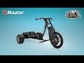 introducing the dxt electric drift trike by razor