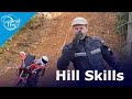 Riding up hills (adventure motorcycle hill climbs)