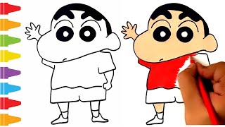 How to Draw ShinChan Nohara Easy Step By Step