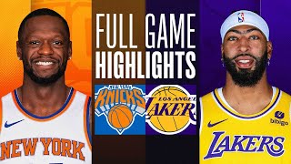 KNICKS at LAKERS | FULL GAME HIGHLIGHTS | December 18, 2023
