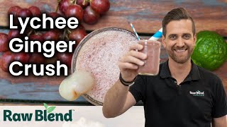 How to make a Lychee Ginger Crush in a Vitamix Blender! | Recipe Video