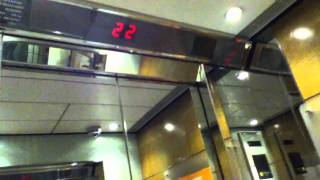 [HD Video]尖沙咀金馬倫廣場日立升降機；Hitachi elevator＠Cameron Plaza,Tsimshatsui