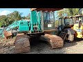 vlog 16 part ii unit pensiun excavator kobelco sk200 8 2010