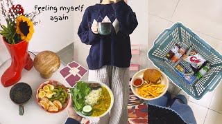 Living Alone Diaries🍵|Bedding Makeover with Sleepycat’s product🛏️✨ | Cooking Dal Chawal🧑🏻‍🍳🍛