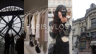 (VLOG)パリ2日目🇫🇷　　パレ・ロワイヤル｜cafekitsune|オルセー美術館｜オペラガ店ルニエ｜スタバオペラ座店｜