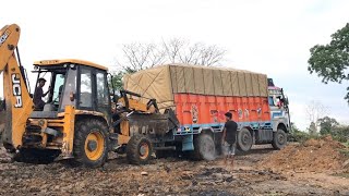 Tata 3118 lpt heavy truck got out of power | failed to rescued | loaded with urea