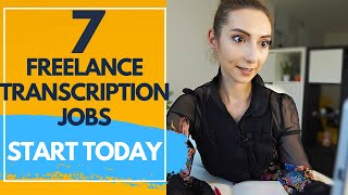 7 Freelance Transcription jobs - Make $60/h from home transcribing