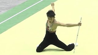 北村 将嗣(花園大学RG)スティック 2011幕張メッセジャパン 男子新体操