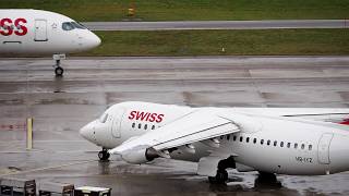 Goodbye Swiss Avro RJ100 Jumbolino Compilation