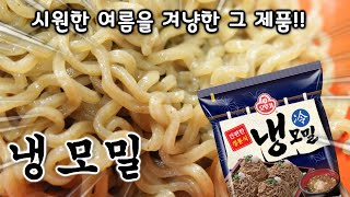 한움큼 다가온 여름!!오뚜기신제품!!냉모밀!!리뷰/쿡방/먹방/Eating Show/Muck bang/Korean noddle Show/