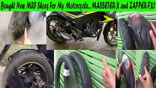 New MRF Shoes⚙️ For My Honda Hornet 160R🏍... | MASSETER-X and ZAPPER-FX1 | Quick Review📊 \u0026 Cost💵