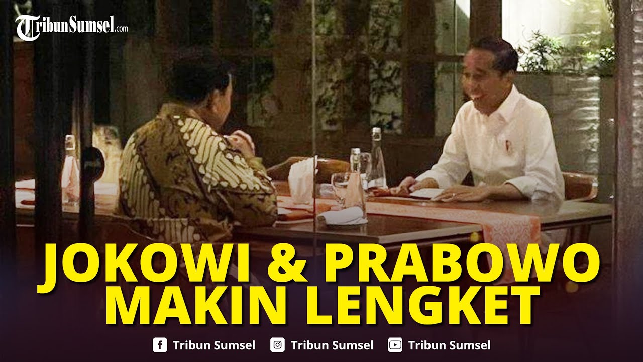 🔴Jelang Debat Capres Ketiga, Jokowi & Prabowo 'Terciduk' Makan Malam ...