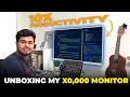 Unboxing My Powerful New Software Engineer [Coding] Monitor! | Productivity Setup!🔥💻 BenQ GW3290QT