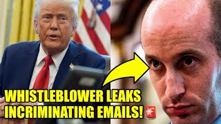 🚨Whistleblower LEAKS Trump Emails, EXPOSES Hidden Scandal