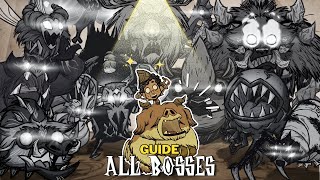 Reworked Walter VS All Bosses (No Damage, Only Slingshot) - Don't Starve Together