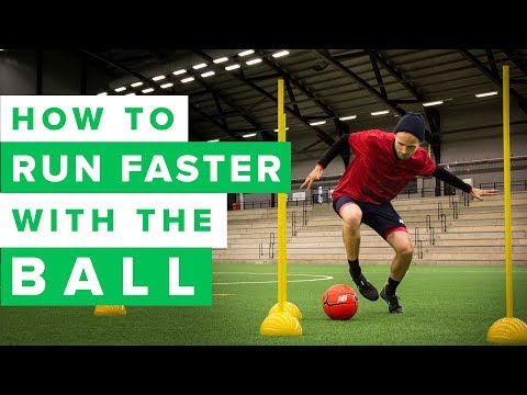 LEARN TO RUN FASTER WITH THE FOOTBALL | how to improve your speed LEARN TO RUN FASTER WITH THE FOOTBALL | how to improve your speed