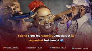 Spirita pique les rappeurs Congolais et ils répondent froidement 🥶