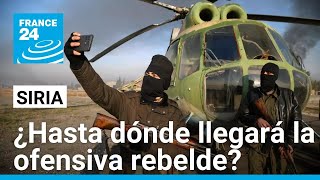 Siria: ¿qué tan debilitado queda Bashar al-Assad con la toma rebelde de Alepo? • FRANCE 24