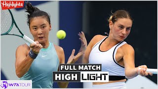 Yue Yuan vs Marta Kostyuk Full Match Highlights - Brisbane WTA 2025