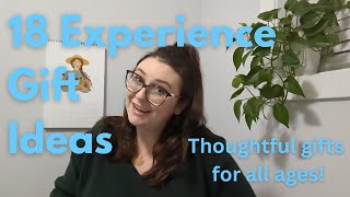 18 Experience Gift Ideas for All Ages | No-Clutter Gifts | Minimalist Gifts | Last Minute Gifts