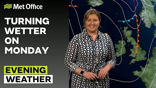 21/04/24 – Rain continuing to spread south – Evening Weather Forecast UK – Met Office Weather