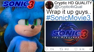 Sonic Movie 3 TRAILER RELEASE UPDATE!! [bad news..]