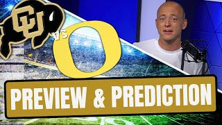 Colorado vs Oregon - Preview & Prediction (Late Kick Cut)