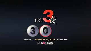 DC LOTTERY Evening 01/17/2025