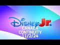 Disney Jr. Canada Continuity (11/2/2024)