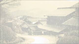 Zen Meditation Music | Japanese Village Snow  Flute Music | Relax, Meditation, Sleep, Ambience 8hrs