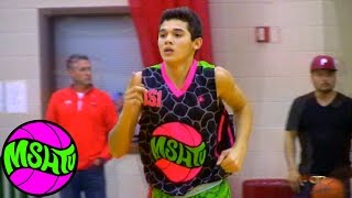 Anthony Leal PUTS ON FOR INDIANA at MSHTV Camp - Class of 2020 Basketball