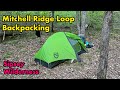 Backpacking the Mitchell Ridge Loop Trail, Sipsey Wilderness, Alabama