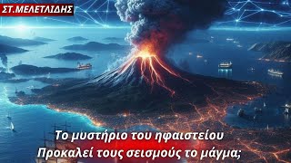 Σταύρος Μελετλίδης: Το μυστήριο του ηφαιστείου- Προκαλεί τους σεισμούς το μάγμα;