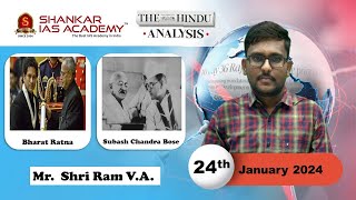 The Hindu News Analysis || 24th January 2024 || UPSC Current Affairs || Mains & Prelims 2024
