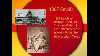 Rise of Modern Japan - The Meiji Restoration