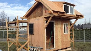 Village #2 Building a Homeless Camp in Oregon. Sanctuary, Tiny House.