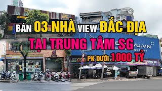 Nhỏ hơn 1000 TỶ, bán 3 căn nhà KHỦNG tại trung tâm Q.1