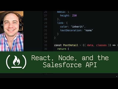 React Node And The Salesforce Api P5d92 Live Coding With Jesse React Node And The Salesforce Api P5d92 Live Coding With Jesse
