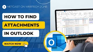 How to Find Attachments in Outlook | View Attachments in Outlook