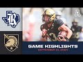 Game Highlights: Rice vs Army (September 21, 2024)