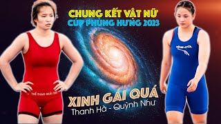 🔴🤼 Vật Nữ Chung Kết. Thanh Hà vs Quỳnh Như Cup Phùng Hưng 2023. #vatnu #vậtnữ #vat #vatdantoc