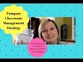 Positive Preschool/Daycare classroom management