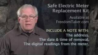 Removing and Replacing A Smart Meter With A Safe Analog Meter