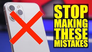 10 iPhone Mistakes You Need To STOP Making NOW !