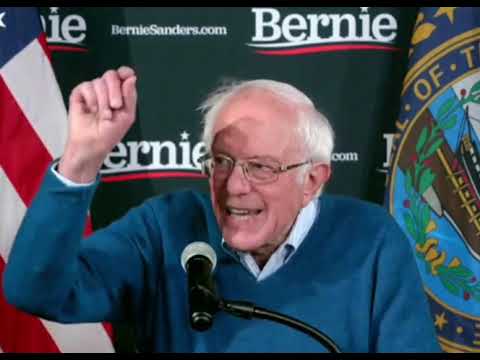 CAMPAIGN 2020: BERNIE SANDERS Declares Victory Over PETE BUTTIGIEG In ...