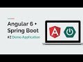 [Angular 6 + Spring Boot] #2 Demo Application