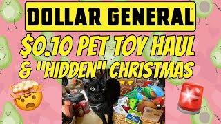 DOLLAR GENERAL $0.10 PET TOY HAUL🚨PLUS THIS ITEM IS FOLLOWING CHRISTMAS?!?!🚨INCREDIBLE SAVINGS🙌