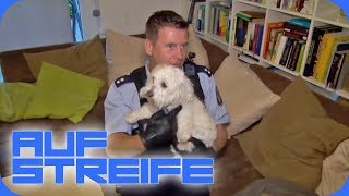 Plötzlich neues Familienmitglied: Wem gehört der neue Hund? | Auf Streife | SAT.1 TV