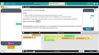 Code.org Event-Driven Programming Lesson 2 #8