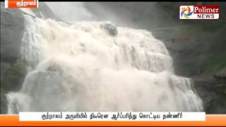 Floods in Courtallam falls